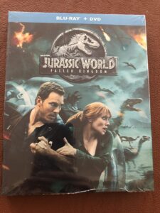 Jurassic World: Fallen Kingdom Blu-ray + DVD Chris Pratt