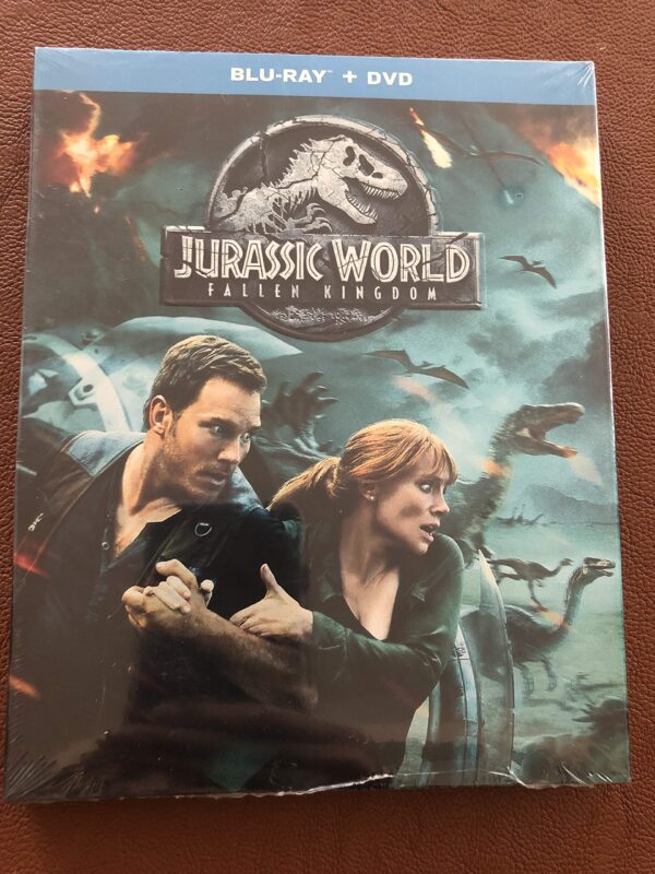 Jurassic World: Fallen Kingdom Blu-ray + DVD Chris Pratt