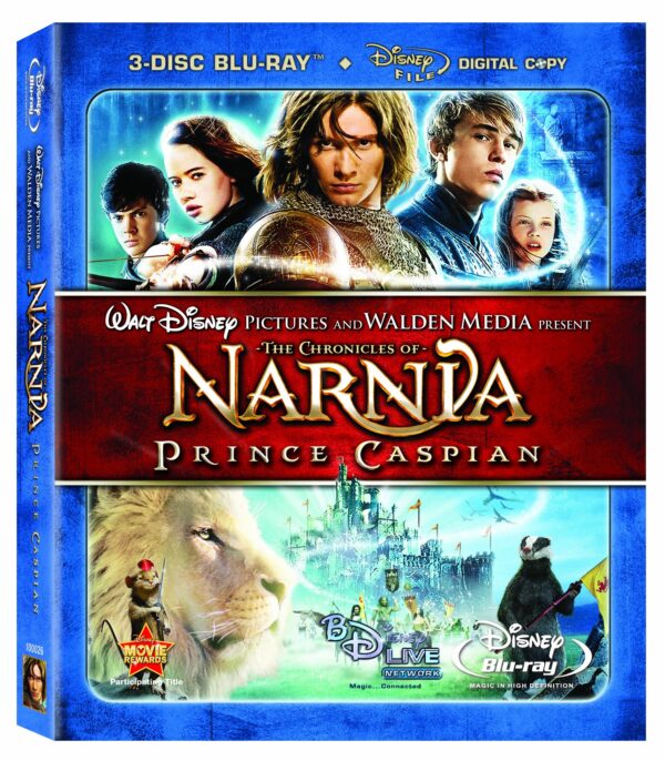 The Chronicles of Narnia: Prince Caspian (Two Disc Edition + BD-Live) [Blu-ray]
