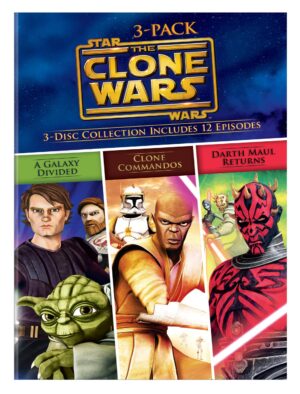 Star Wars The Clone Wars Volumes 3-Pack