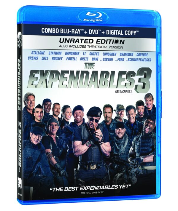 The Expendables 3 (Unrated Edition) (Blu-ray + DVD)