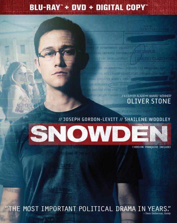 Snowden (Blu-ray + DVD) (Blu-ray)