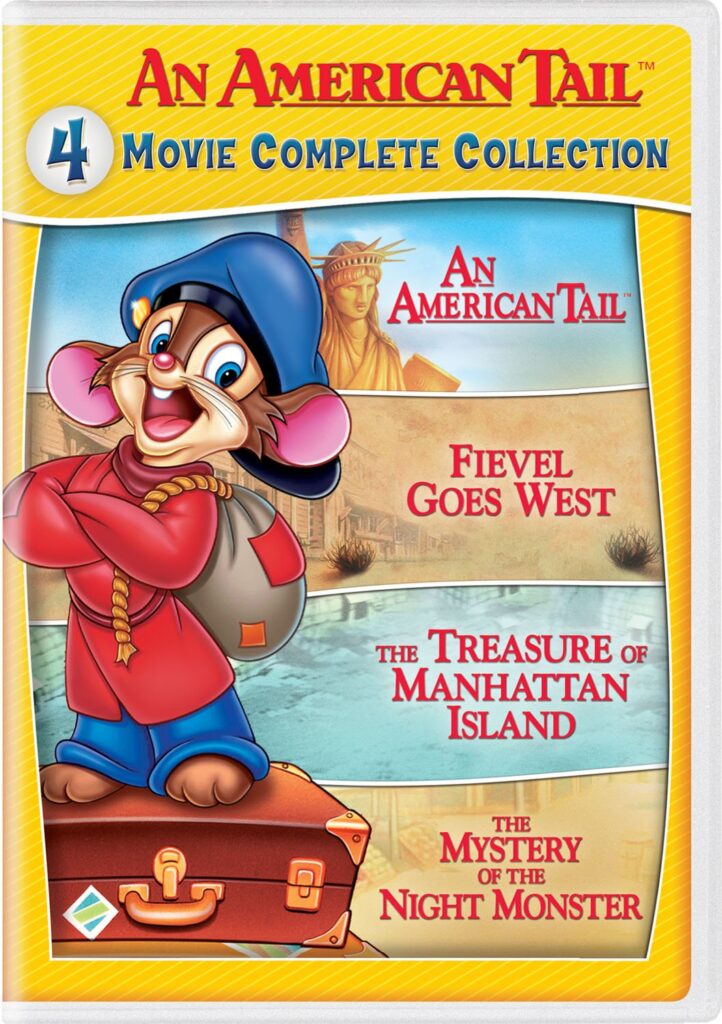 An American tail Tail: 4 Movie Complete Collection