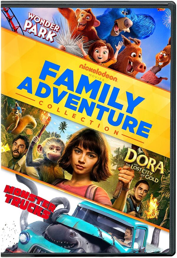 Family Adventure Collection: Wonder Park / Dora & The Lost City Of Gold / Monster Trucks (3 Dvd)