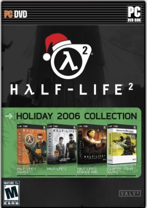 Half Life 2 Holiday Collection DVD (Half Life 1, Half Life2, Half Life 2 Episode 1, Counter Strike: Source) - PC