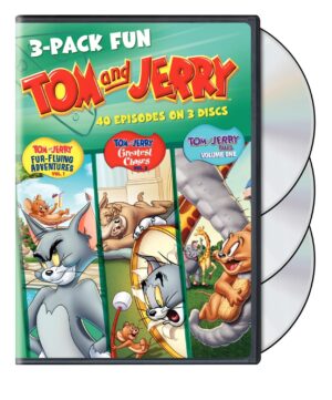 Tom and Jerry Fun Pack (3-Pack) (Fur Flying Adventures V1/Greatest Chases V2/Tales V1)