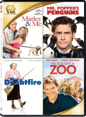 Marley & Me / Mr Popper's Penguins / Mrs Doubtfire / We Bought a Zoo Q
