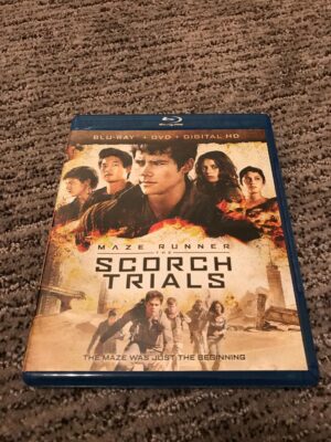 Maze Runner: The Scorch Trials Blu-Ray + DVD + DHD