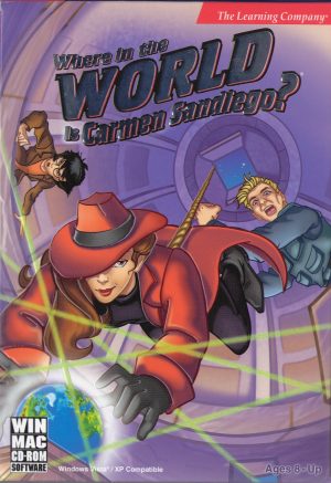 Where In The World Is Carmen Sandiego? (Jewel Case) - PC/Mac
