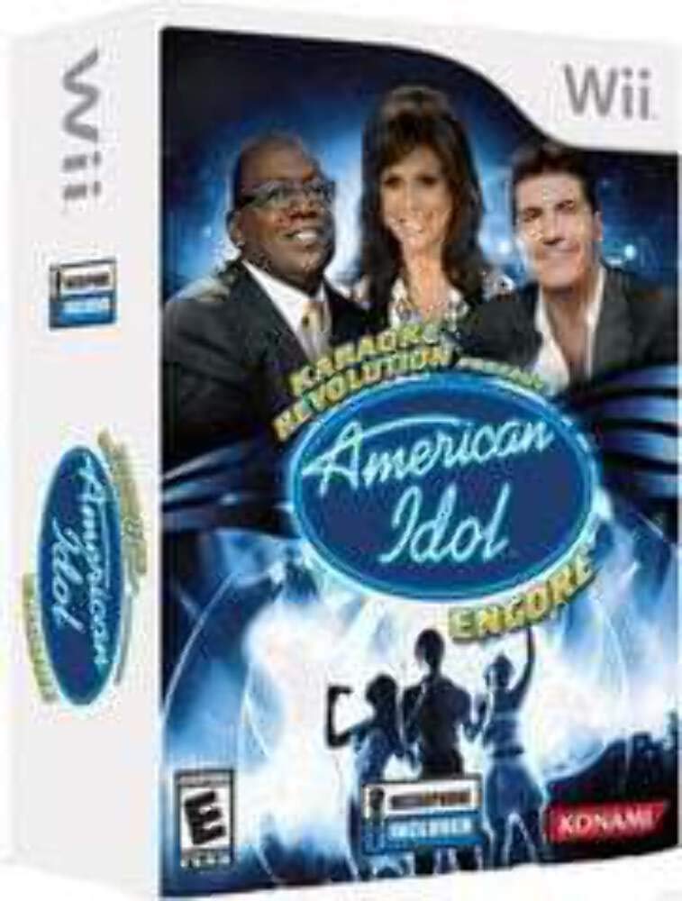 Karaoke Revolution Presents: American Idol Encore BUNDLE - Nintendo Wii