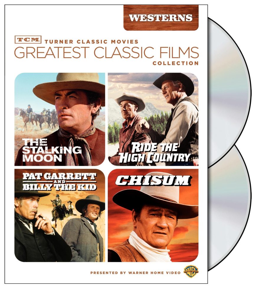 Tcm Greatest Classic Films: Westerns: Chisum / Pat Garrett And Billy The Kid / Stalking Moon / Ride The High Country