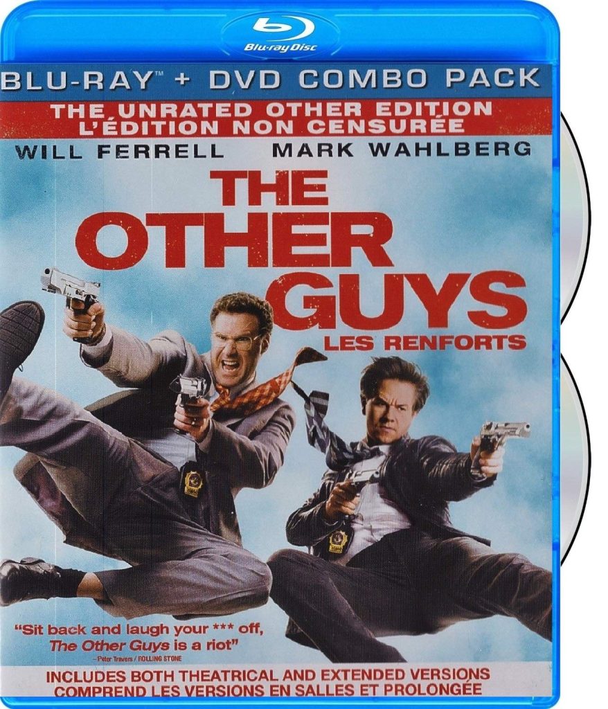 The Other Guys (Unrated, 2 discs) Bilingual Blu-Ray/ Combo Pack