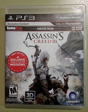 Assassin's Creed III and Steelbook