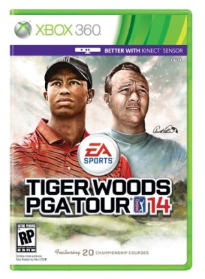 Tiger Woods PGA Tour 14 Kinect Video Game for Xbox 360