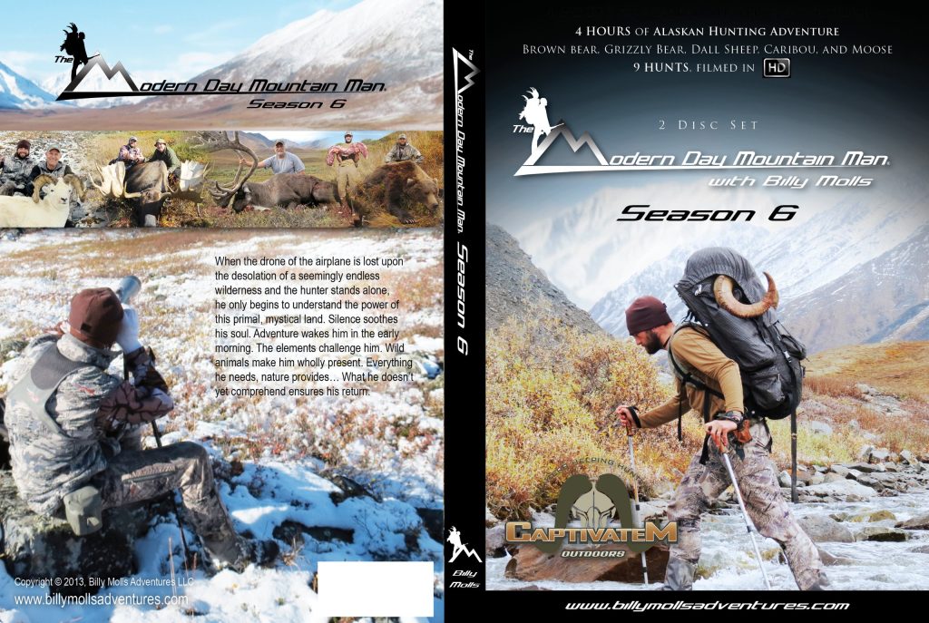 The Modern Day Mountain Man, Season 6 - Alaska hunting adventure for Dall sheep, caribou, moose, brown bear, grizzly bear