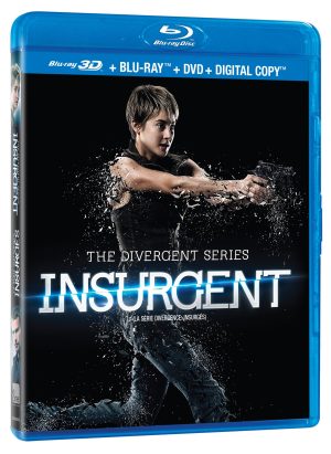 The Divergent Series: Insurgent (Blu-ray 3D + Blu-ray + DVD)