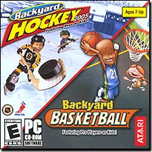 Backyard Hockey 2005 (PC) / Backyard Basketball (PC/Mac) bundle