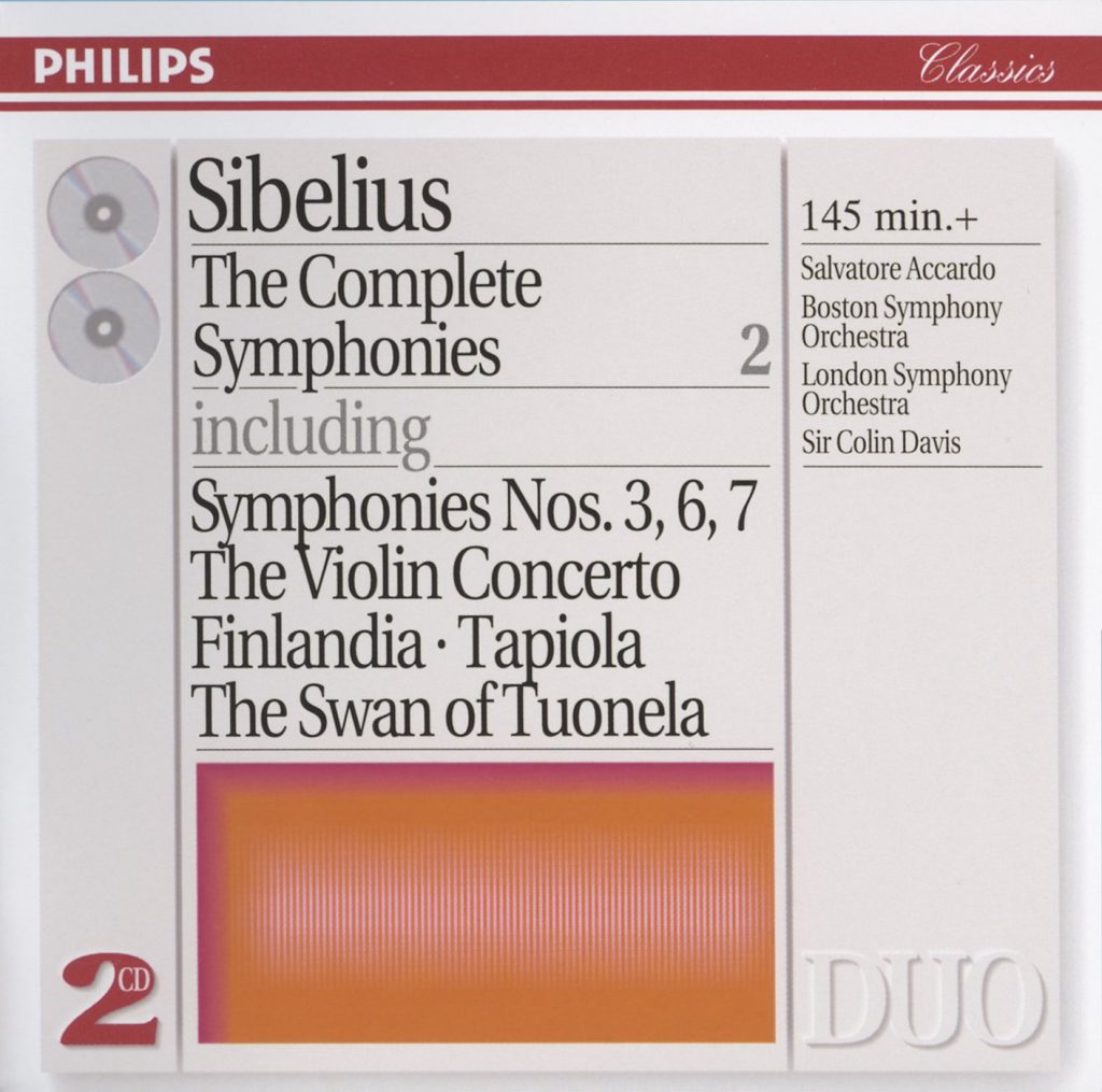 Sibelius: The Complete Symphonies, Vol. 2 - Symphonies Nos. 3, 6, 7 / The Violin Concerto / Finlandia / Tapiola / The Swan of Tuonela