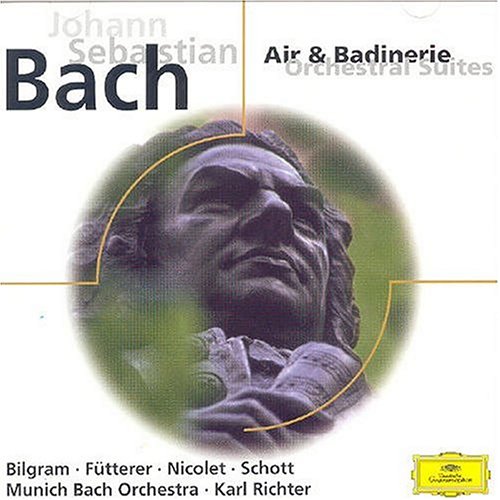 Johann Sebastian Bach: Air & Badinerie - Orchestral Suites No. 2 BWV 1067, No. 3 BWV 1068, No. 4 BWV 1069; Concerto for Harpsichord in F minor BWV 1056; Concerto for 4 Harpsichords in A minor BWV 1065