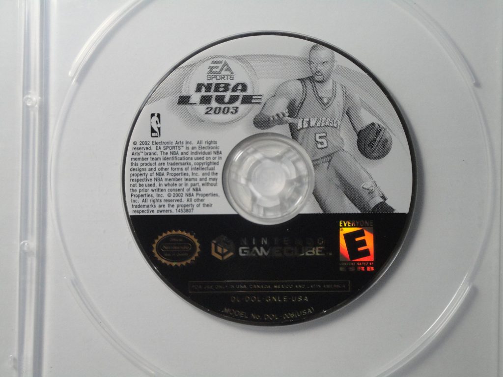 NBA Live 2003 - Gamecube