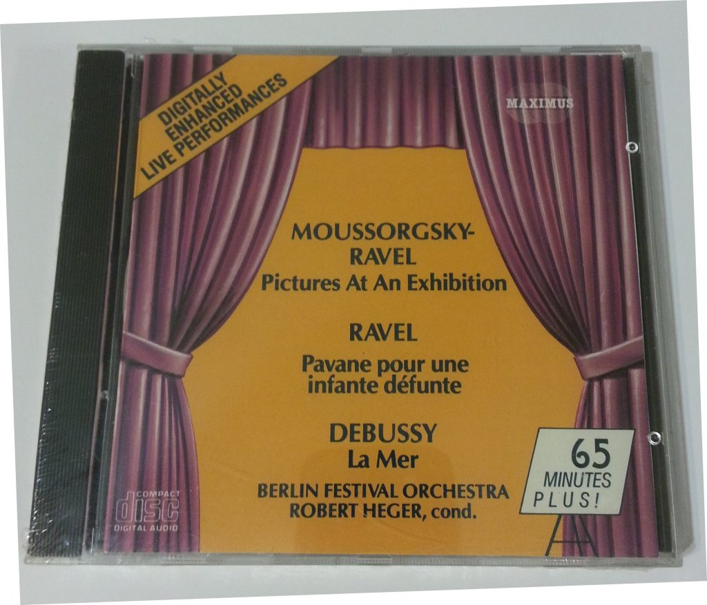 Moussorgsky-Ravel: Pictures At An Exhibition; Ravel: Pavane Pour Une Infante Defunte; Debussy: La Mer