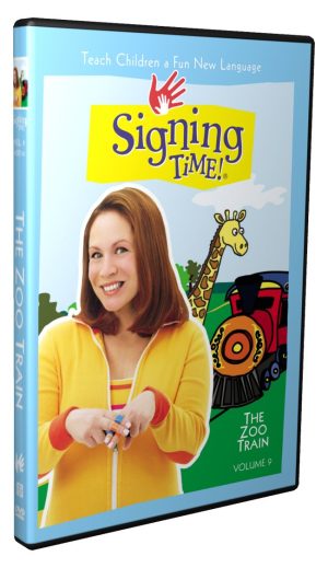 Signing Time! Volume 9: The Zoo Train DVD