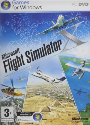 Microsoft FLIGHT SIM X STANDARD DVD-ROM