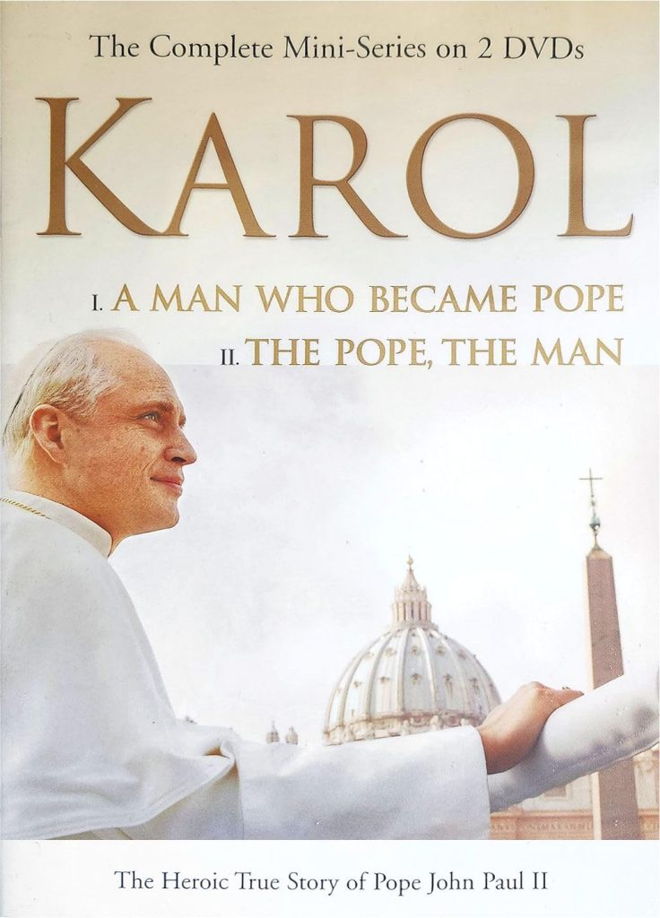 KAROL, A Man Who Became Pope and The Pope, The Man. Two Complete Mini-Series (6 hrs 25 minutes))