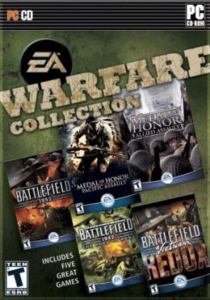 EA Warfare Collection (Medal of Honor Allied Assault & Pacific Assault, Battlefield 1942, Road to Rome, & Vietnam Redux)
