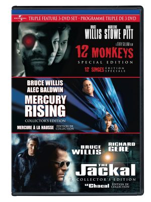 12 Monkeys / Mercury Rising / The Jackal (Triple Feature)