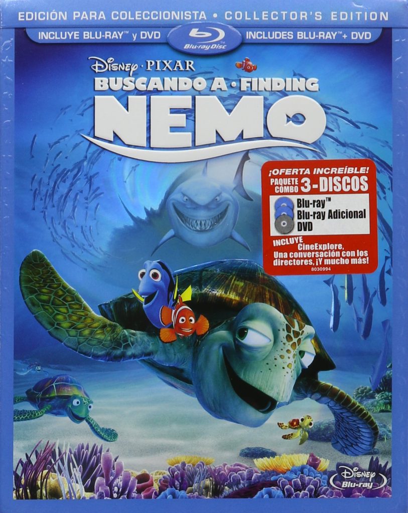 Finding Nemo (Three-Disc Collector's Edition: Blu-ray/DVD in Blu-ray Packaging) (Spanish Version)