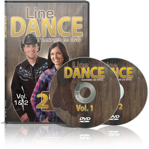 Line Dance Lessons on DVD Vol 1 & 2 - Learn 20 Line Dances, Plus two 30 Minute Bonus Workouts! Instruction & Exercise in a Two Disc Set