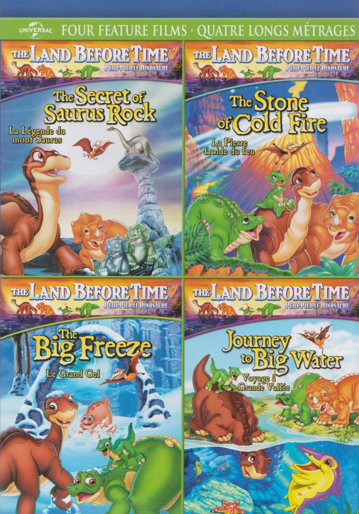 The Land Before Time (The Secret of Saurus Rock / The Stone of Cold Fire / The Big Freeze / Journey to Big Water)