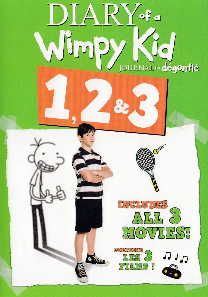 Diary of a Wimpy Kid 1,2 and 3