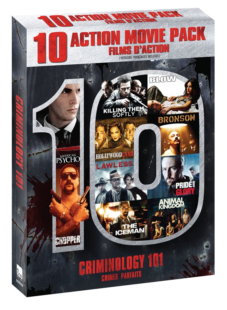 Criminology 101 (American Psycho / Chopper / Killing Them Softly / Hollywoodland / Lawless / The Iceman / Blow / Bronson / Pride and Glory / Animal Kingdom)