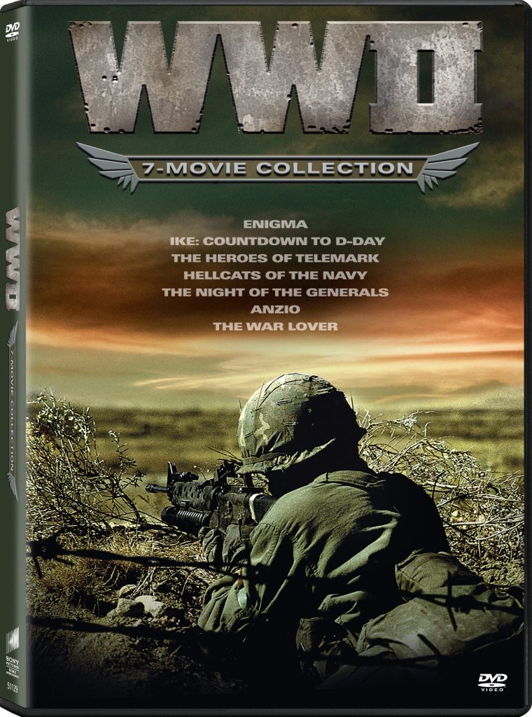 Anzio (1968) / Hellcats of the Navy / Night of the Generals, the / War Lover, the / Enigma (2001) / Heroes of Telemark, the / Ike: Countdown to D-Day - Vol - Set