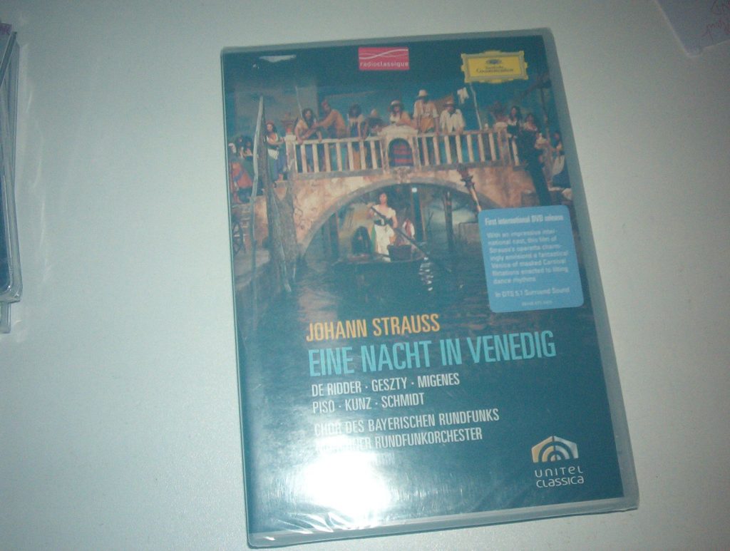 Johann Strauss: Eine Nacht in Venedig [DVD Video]