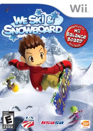 WE SKI & SNOWBOARD WII