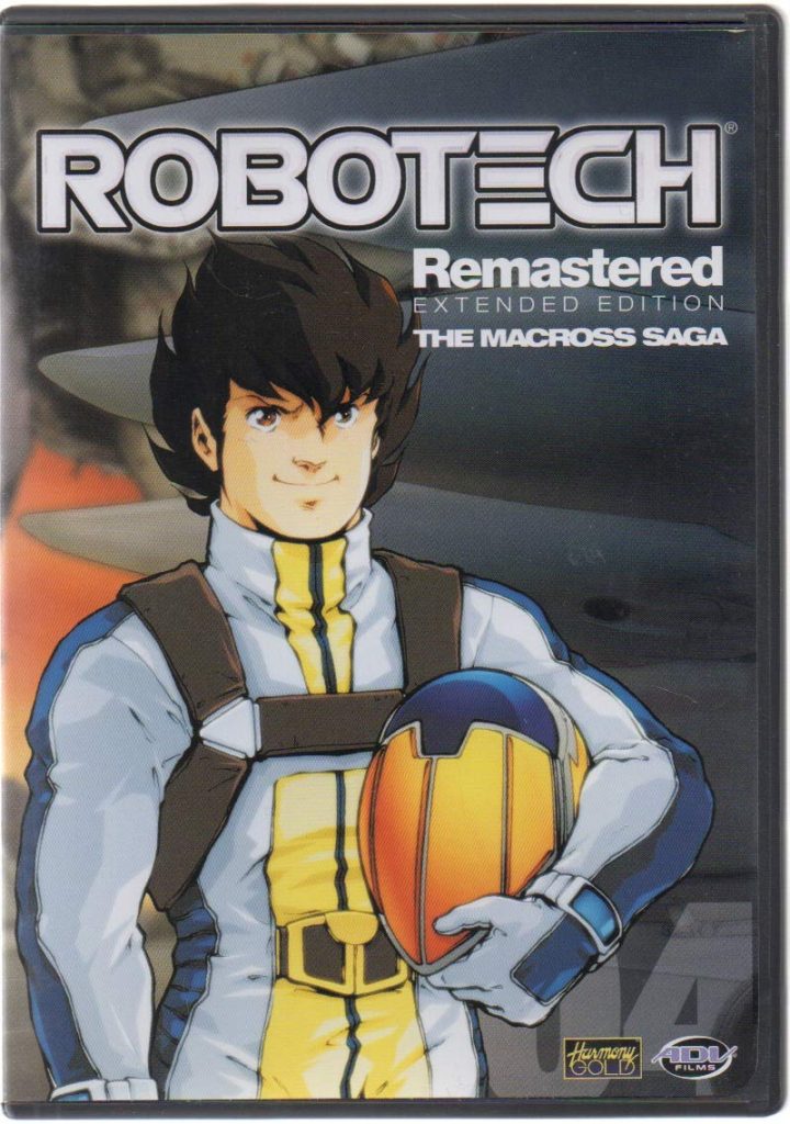 Robotech: The Macross Saga, /04 (Remastered, Extended Editiion) DVD, episodes 19-24 (Bursting Point; Paradise Lost; A New Dawn; Battle Hymn; Reckless; Showdown)