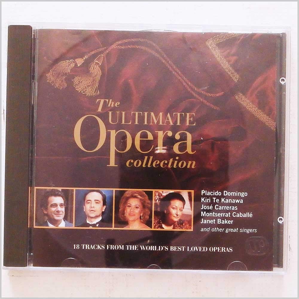 The Ultimate Opera Collection ~ Domingo, Te Kanawa, Carreras, Caballé, Baker and other great singers