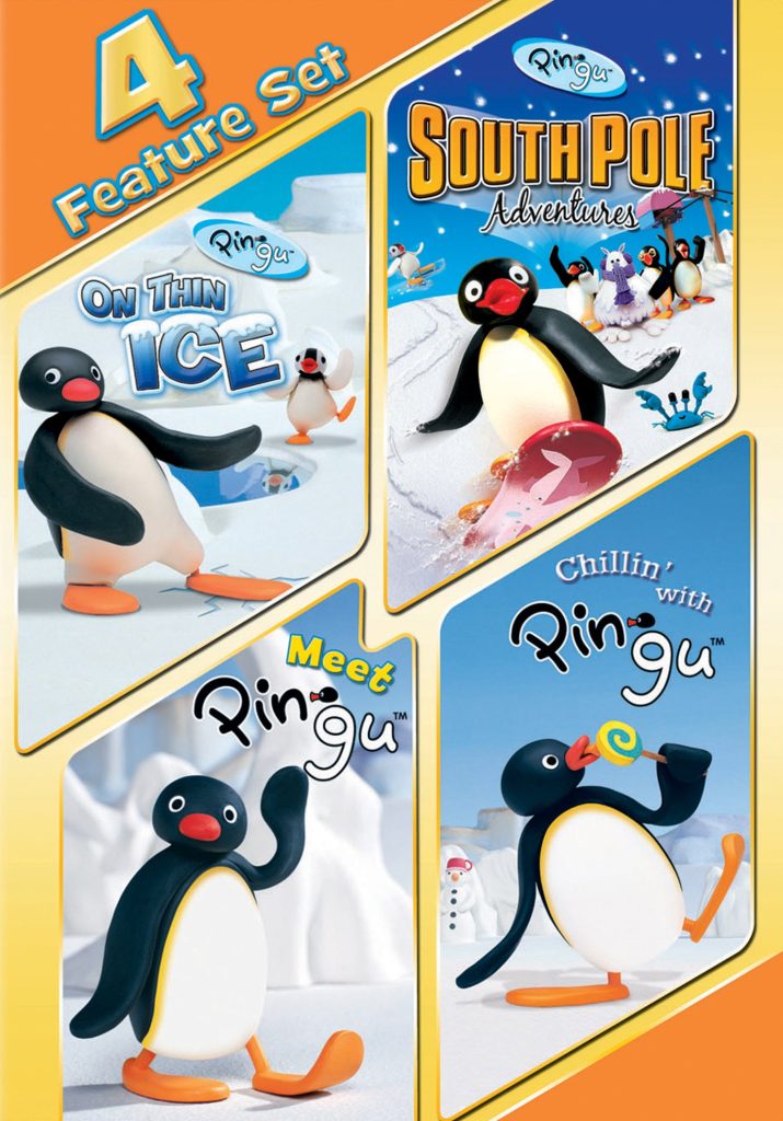On thin Ice / South Pole Adventures / Meet Pingu / Chillin with Pingu (Pingu 4 Feature Set)