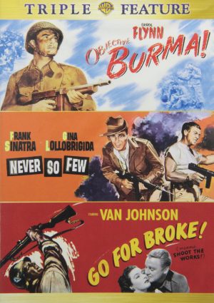 Objective, Burma!/Never So Few/Go for Broke (DVD) (3FE) (Multi-Title)