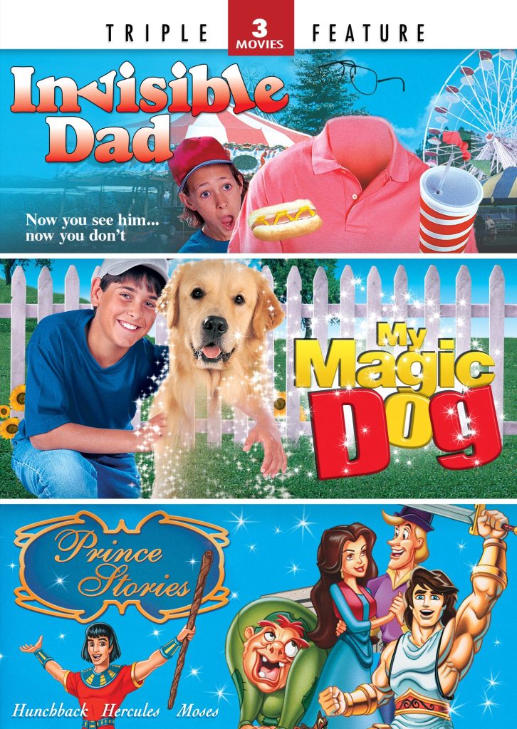 Invisible Dad / My Magic Dog / Prince Stories - Triple Feature